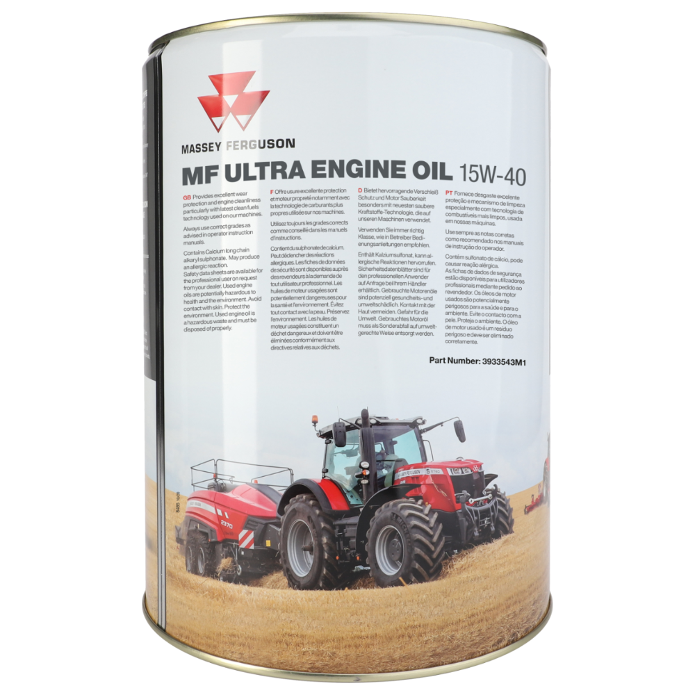 MF Ultra Engine Oil 15W-40 20L 3933543M1 | AGCO Parts