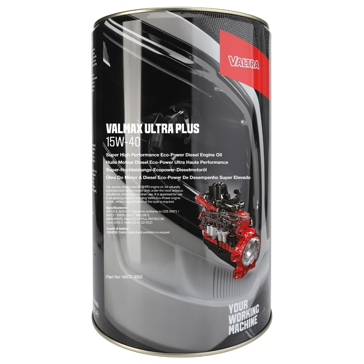 Valtra Valmax Ultra Plus 15W-40 25L VACC3002 | AGCO UKB2B2C Site