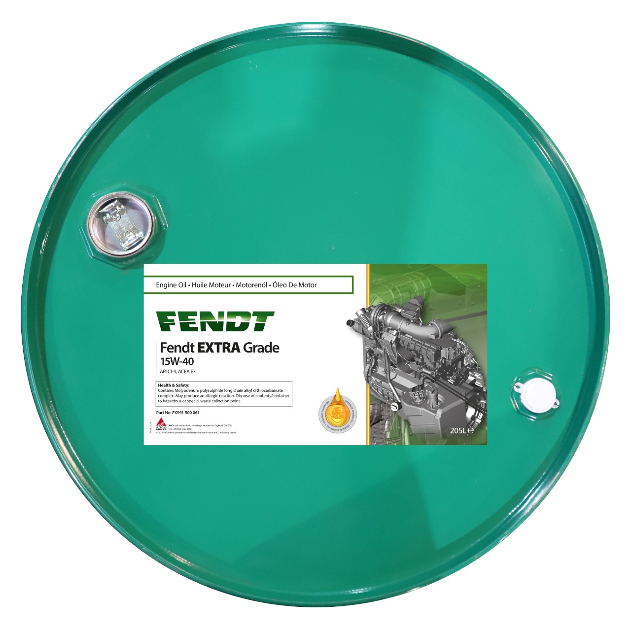 Fendt Premium Extra Grade 10W-40 Engine Oil | 5L | FX991500445 main image 1