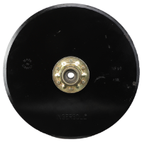 White Planter Disc Assembly, 13.5"