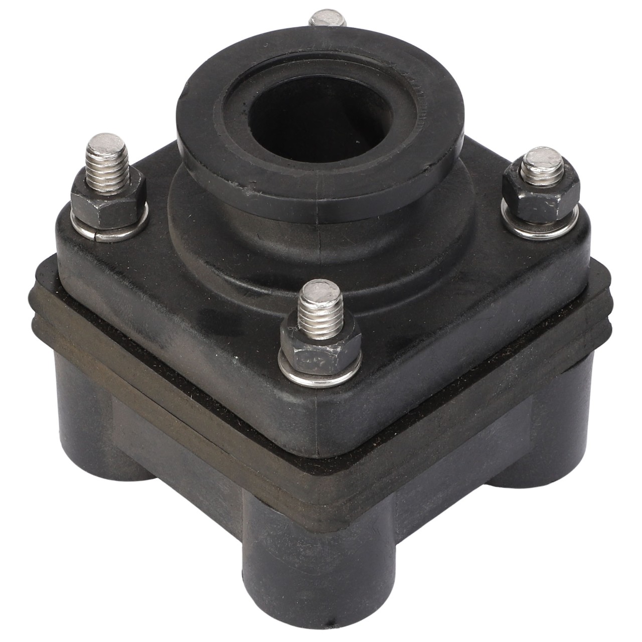 1 quot Flange X 1 quot EPDM Female Thread Bolted Tank Fitting 545230D1 AGCO Parts