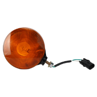 Flasher Light Assembly with Amber Lens