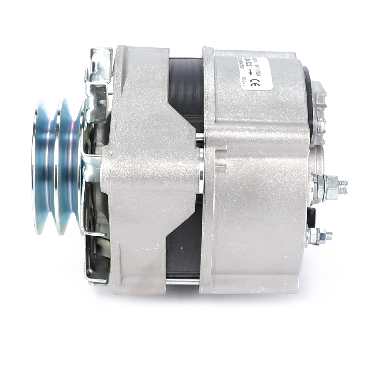 Alternator, 120 Amp With Pulley 6306842M91 | AGCO Parts