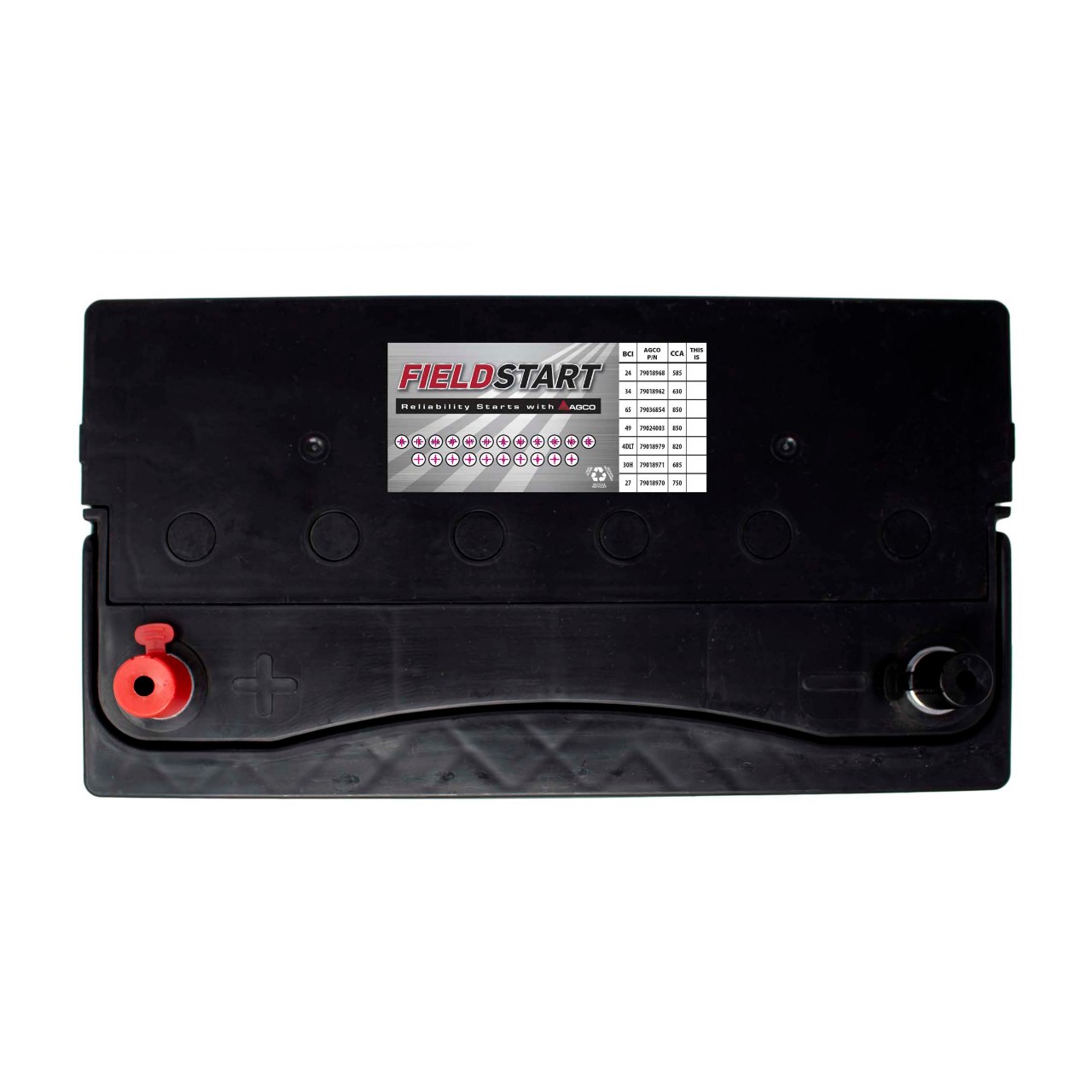 バタコページ AGCO FieldStart Battery 79018970 | AGCO Parts