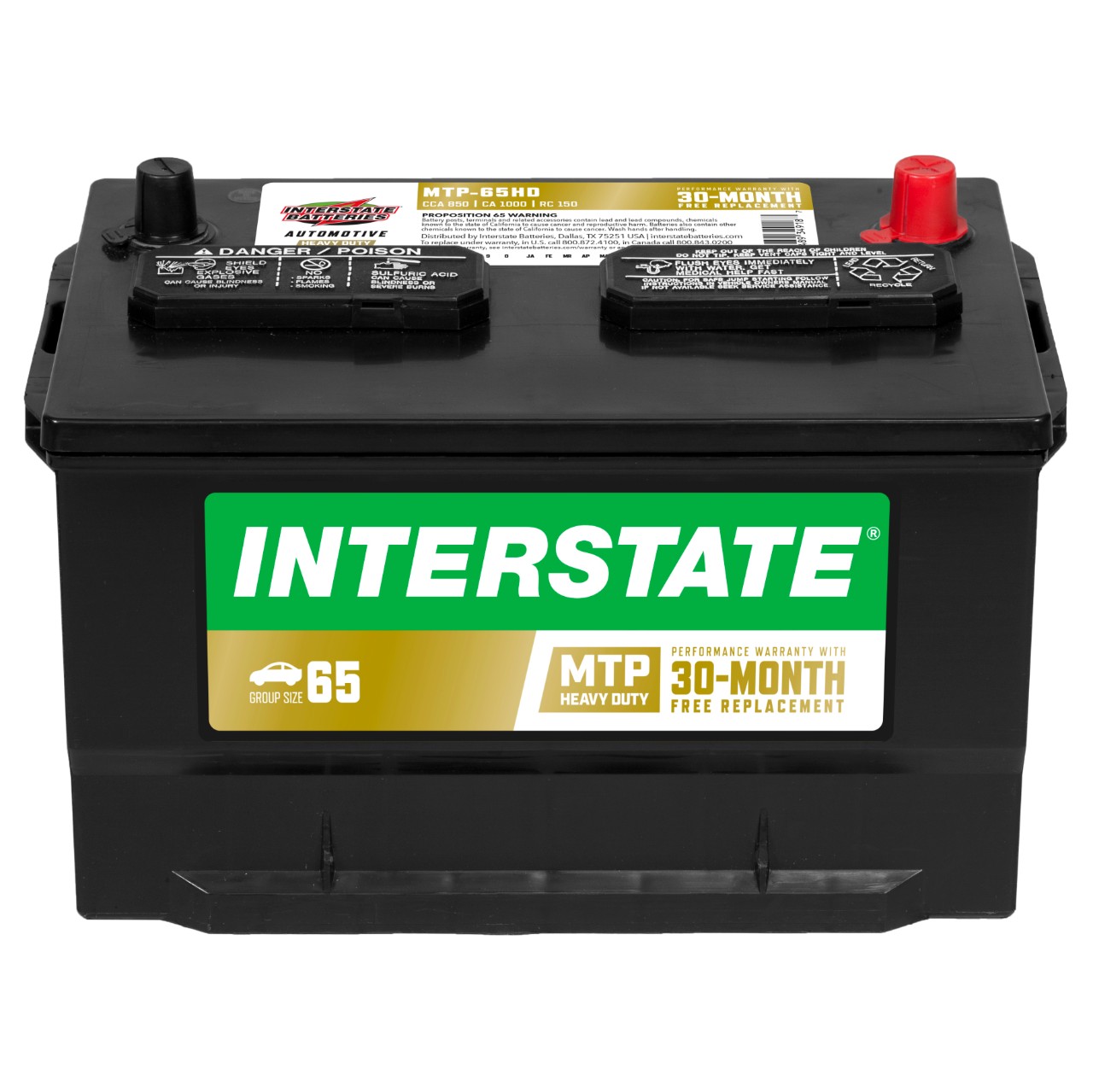Interstate Battery, MTP-65HD