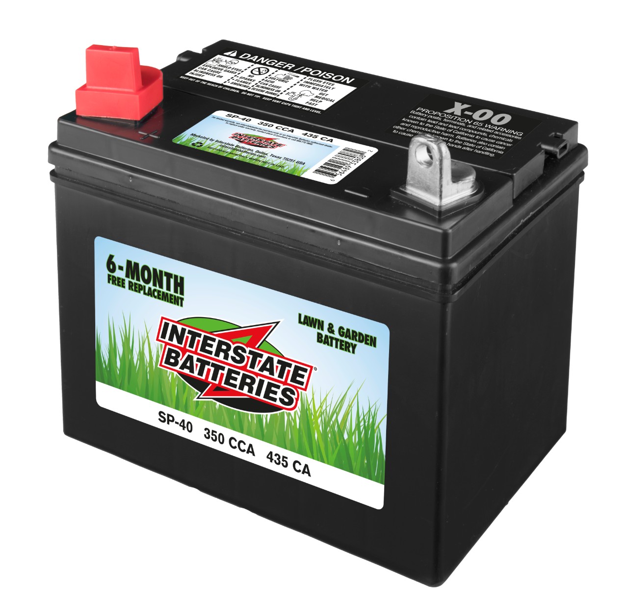 Interstate lawn mower battery discount