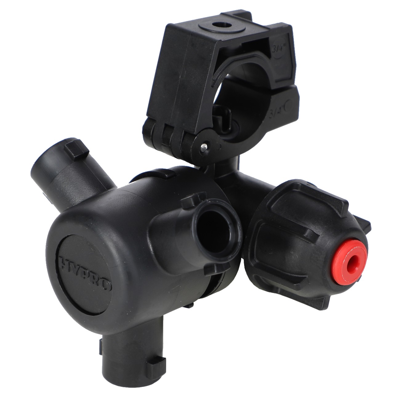 Pentair Hypro 3Way Nozzle Body for Wet Boom, 3/4" LIQUID SYSTEM