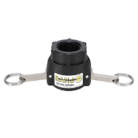 1-1/2" Female Coupler X 1-1/4" Female Thread Poly Cam Lever Coupling