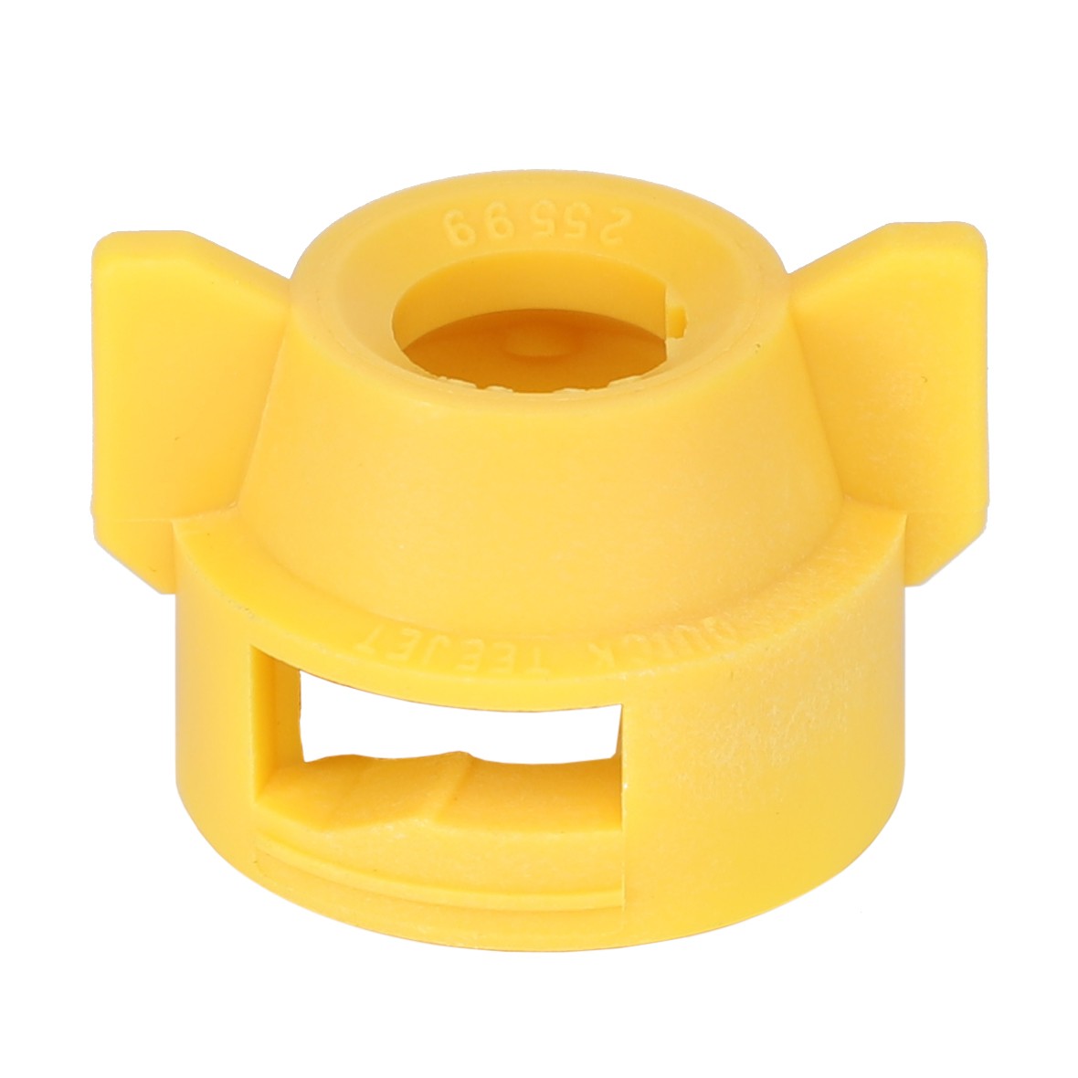 Quick TeeJet Cap with Round Hole and Locating Nib, Yellow AG055219 