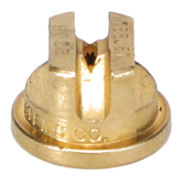 Standard Flat Fan Spray Tip, Brass, Size 03, 80⁰