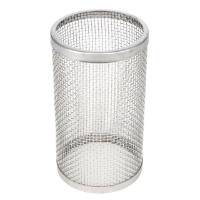 8 Mesh Screen, 3" 304 Stainless Steel Strainer