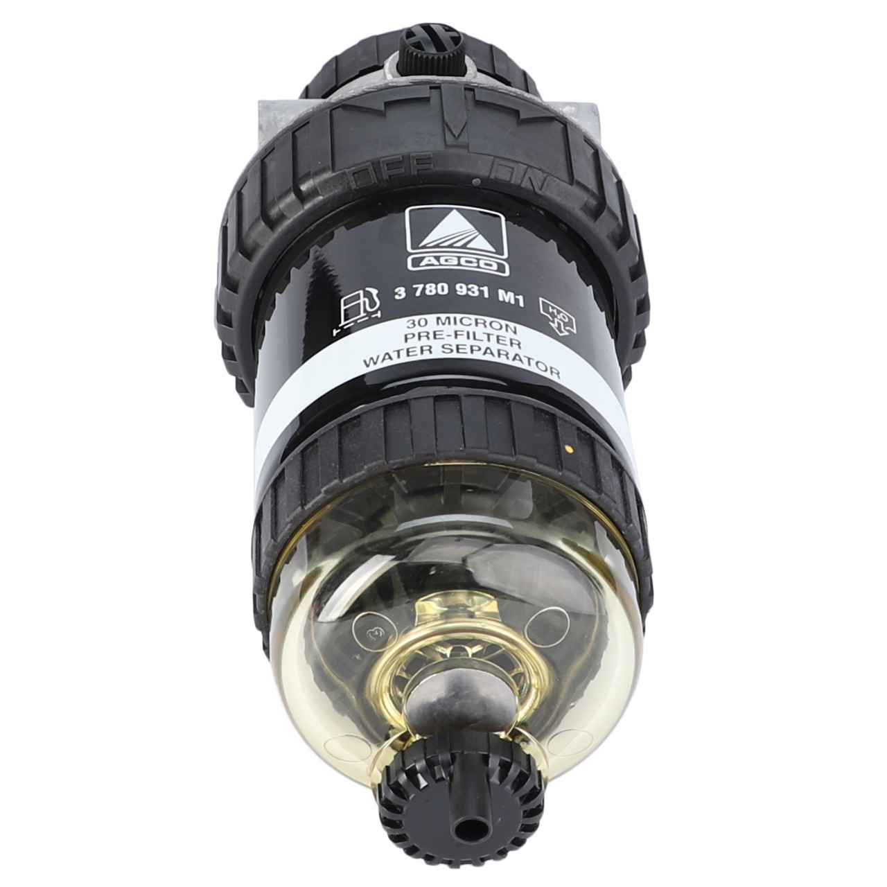 Fuel Filter Sediment Bowl MF 8260 4WD MF 8260 4WD MF 8200 Standard Tractors Massey