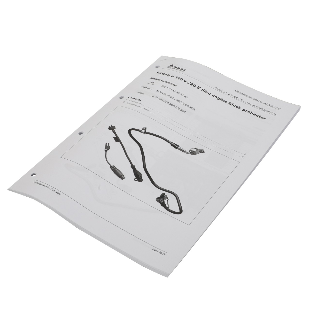 AGCO | Fit.Instruction - Act000573A main image 0